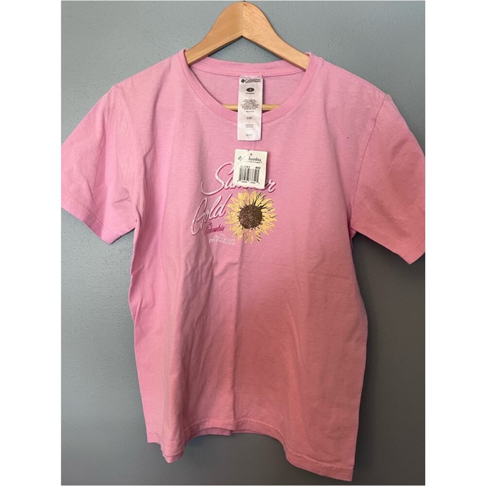 NWT Columbia Sunflower Graphic Tee